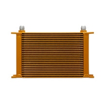 Load image into Gallery viewer, Mishimoto Universal 25-Row Oil Cooler - Gold Oil Coolers Mishimoto
