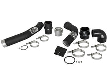 Load image into Gallery viewer, aFe Bladerunner 3in Hot and Cold Side Black Intercooler Tubes 2017 Ford Diesel Trucks V8 6.7L (td) Intercoolers aFe

