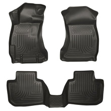 Load image into Gallery viewer, Husky Liners 13 Subaru Legacy/Outback WeatherBeater Front &amp; 2nd Seat Black Floor Liners Floor Mats - Rubber Husky Liners
