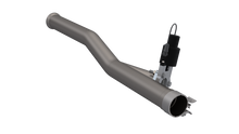 Load image into Gallery viewer, QTP 2018 Jeep Wrangler JL 4DR 2.5in 304SS Aggressor Cutout Mid Pipe Exhaust Cutouts QTP
