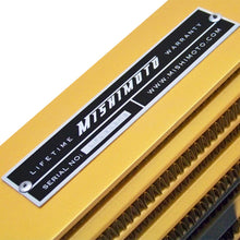 Load image into Gallery viewer, Mishimoto Eat Sleep Race Special Edition Gold M-Line Intercooler Intercoolers Mishimoto
