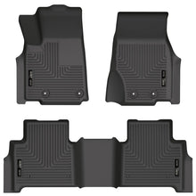 Load image into Gallery viewer, Husky Liners 2022 Jeep Grand Cherokee (New Style) Weatherbeater Black Front &amp; 2nd Seat Floor Liner Floor Mats - Rubber Husky Liners
