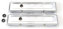 Load image into Gallery viewer, Edelbrock Valve Cover Signature Series Chevrolet 1959-1986 262-400 CI V8 Low Chrome Valve Covers Edelbrock
