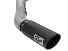 Load image into Gallery viewer, aFe ATLAS 5in DPF-Back Alum Steel Exhaust System w/Black Tip 2017 Ford Diesel Trucks V8-6.7L (td) DPF Back aFe
