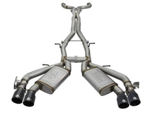 Load image into Gallery viewer, aFe MACHForce XP 3in 304 SS Cat-Back Dual Exhaust w/ Black Tips 16-17 Chevy Camaro SS V8-6.2L Catback aFe
