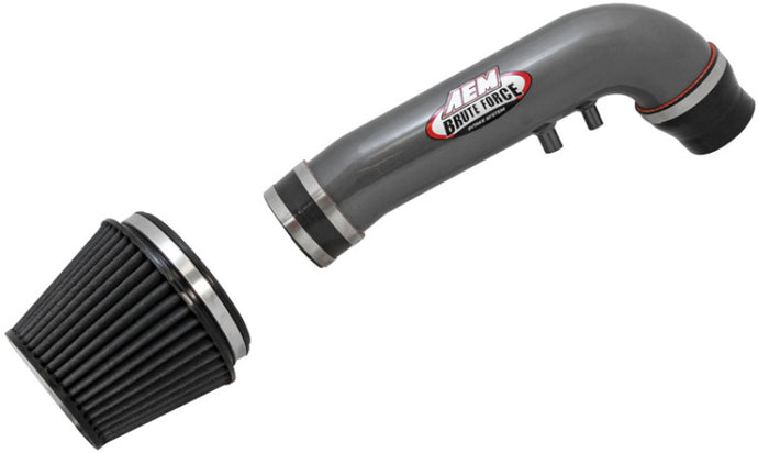 AEM 96-04 Ford Mustang GT Silver Brute Force Air Intake Cold Air Intakes AEM Induction