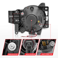 Load image into Gallery viewer, ANZO 2007-2013 Toyota Fj Cruiser Projector Headlights w/ Halo Chrome Headlights ANZO

