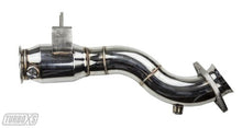Load image into Gallery viewer, Turbo XS 2015+ Ford Mustang Ecoboost Downpipe w/ High Flow Catalytic Converter Downpipes Turbo XS
