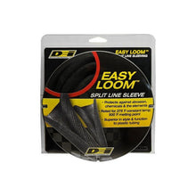 Load image into Gallery viewer, DEI Split Wire Sleeve Easy Loom 13mm-1/2in x 12 Black Thermal Sleeves DEI
