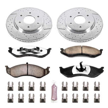 Load image into Gallery viewer, Power Stop 90-99 Jeep Cherokee Front Z36 Truck &amp; Tow Brake Kit Brake Kits - Performance D&amp;S PowerStop   
