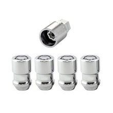 Load image into Gallery viewer, McGard Wheel Lock Nut Set - 4pk. (Cone Seat) 1/2-20 / 3/4 &amp; 13/16 Dual Hex / 1.46in. Length - Chrome Lug Nuts McGard
