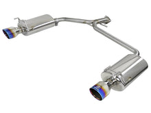 Load image into Gallery viewer, aFe Takeda 2.25-1.75in 304 SS Axle-Back Exh w/Blue Flame Tips 13-17 Honda Accord Sport Sedan I4-2.4L Axle Back aFe
