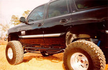 Load image into Gallery viewer, N-Fab Nerf Step 00-06 Chevy-GMC Tahoe/Yukon/Sonora SUV 4 Door - Gloss Black - W2W - 3in Side Steps N-Fab   
