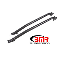 Load image into Gallery viewer, BMR 79-04 Fox Mustang Hardtop Only Weld-On Boxed STD. Subframe Connectors - Black Hammertone Chassis Bracing BMR Suspension
