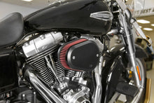 Load image into Gallery viewer, K&amp;N 00-16 Harley Davidson Street Metal Intake System Flare Black Cold Air Intakes K&amp;N Engineering   
