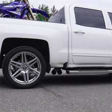 Load image into Gallery viewer, MBRP 09+ Chevrolet Silverado 1500 3in Cat Back Pre-Axle Dual Outlet w/ 4in Tip - T304 Catback MBRP

