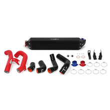 Load image into Gallery viewer, Mishimoto 2016+ Honda Civic 1.5T / 2017+ Honda Civic Si Black Intercooler Kit w/Red Pipes Intercooler Kits Mishimoto
