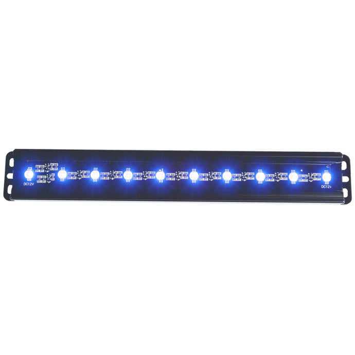 ANZO Universal 12in Slimline LED Light Bar (Blue) Light Bars & Cubes ANZO