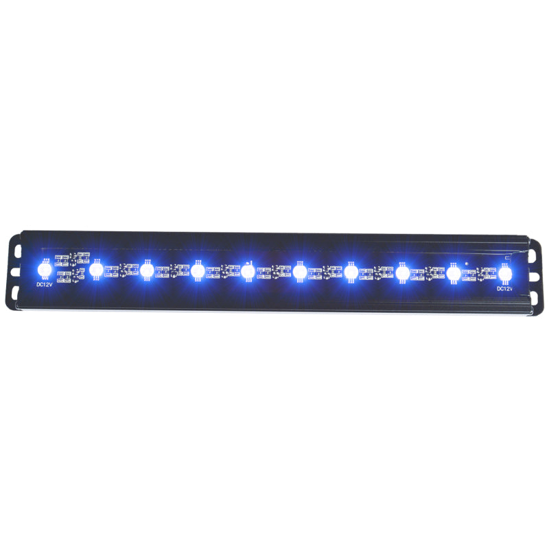 ANZO Universal 12in Slimline LED Light Bar (Blue) Light Bars & Cubes ANZO