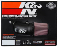 Load image into Gallery viewer, K&amp;N 17-18 Harley Davidson Touring Models Performance Air Intake System Cold Air Intakes K&amp;N Engineering   

