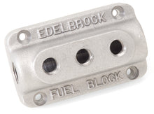 Load image into Gallery viewer, Edelbrock Fuel Block Triple As Cast Carburetors Edelbrock
