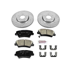 Load image into Gallery viewer, Power Stop 13-15 Hyundai Veloster Front Z23 Evolution Sport Brake Kit Brake Kits - Performance D&amp;S PowerStop   
