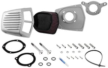 Load image into Gallery viewer, K&amp;N Street Metal Intake System 08-16 Harley Davidson Shaker Silver H/D Touring Models Misc Powersports K&amp;N Engineering   
