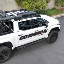 Load image into Gallery viewer, Go Rhino 22-23 Toyota Tundra CrewMax Ceros Low Profile Roof Rack - Tex. Blk Roof Rack Go Rhino
