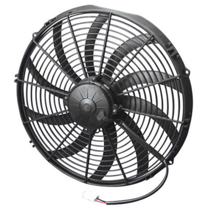 SPAL 2024 CFM 16in High Performance Fan - Pull/Curved (VA18-AP71/LL-59A) Fans & Shrouds SPAL