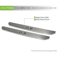 Load image into Gallery viewer, DV8 Offroad 2018-2019 Jeep Gladiator JL 2 Door Front Sill Plates Body Armor &amp; Rock Rails DV8 Offroad
