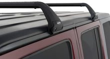 Load image into Gallery viewer, Rhino-Rack 07-22 Jeep Wrangler JK/JL 4 Door Hard Top Vortex SG 2 Bar Roof Rack - Black Roof Rack Rhino-Rack
