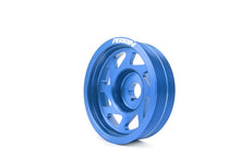 Load image into Gallery viewer, Perrin 93-11 Subaru Impreza / 02-14 WRX / 04-21 STI EJ Crank Pulley - Blue (w/AC) Pulleys - Crank, Underdrive Perrin Performance   
