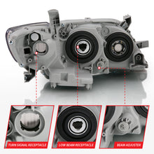 Load image into Gallery viewer, ANZO 2007-2009 Toyota Camry Projector Headlight Black Amber Headlights ANZO
