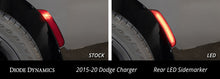 Load image into Gallery viewer, Diode Dynamics 15-21 Dodge Charger LED Sidemarkers - Amber Red (set) Light Accessories and Wiring Diode Dynamics   
