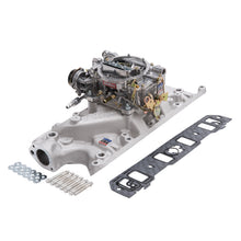 Load image into Gallery viewer, Edelbrock Manifold And Carb Kit Performer Small Block Ford 289-302 Natural Finish Intake Manifolds Edelbrock
