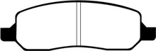 Load image into Gallery viewer, EBC 06-09 Buick Lucerne 3.8 Yellowstuff Rear Brake Pads Brake Pads - Performance EBC   
