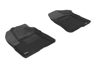 3D MAXpider ACEL1KA00911509 3D MAXpider 2011-2013 Kia Sorento 7-Seats Kagu 1st Row Floormat - Black