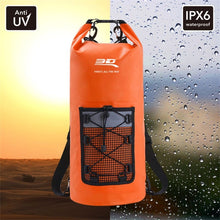 Load image into Gallery viewer, 3D MAXpider Apparel 3D MAXpider Roll-Top Dry Bag Backpack - Black
