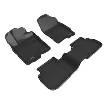 Load image into Gallery viewer, 3D MAXpider Floor Mats - Rubber 3D MAXpider 22-23 Honda Civic/Acura Integra Kagu Black R1 R2 (No Rear Usb Port)

