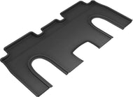 3D MAXpider 2016-2018 Tesla Model X 6-Seats w/ Console Kagu 2nd Row Floormats - Black Floor Mats - Rubber 3D MAXpider   