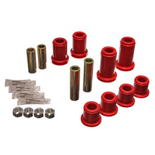 Load image into Gallery viewer, Energy Suspension 01-06 GM Silverado C2500 HD 2WD/K2500 HD 4WD Red Front End Control Arm Bushing Set Bushing Kits Energy Suspension
