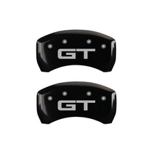 Load image into Gallery viewer, MGP Rear set 2 Caliper Covers Engraved Rear 2015/GT Black finish silver ch Caliper Covers MGP
