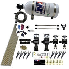 Load image into Gallery viewer, Nitrous Express 8 Cyl Shark Direct Port 4 Solenoids Nitrous Kit (200-600HP) w/10lb Bottle Nitrous Systems Nitrous Express
