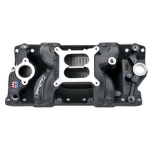 Load image into Gallery viewer, Edelbrock Intake Manifold RPM Air-Gap Small-Block Chevy 262-400 Black Intake Manifolds Edelbrock
