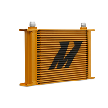 Load image into Gallery viewer, Mishimoto Universal 25-Row Oil Cooler - Gold Oil Coolers Mishimoto
