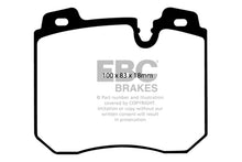 Load image into Gallery viewer, EBC 90-95 BMW 750iL 5.0 (E32) Redstuff Front Brake Pads Brake Pads - Performance EBC   
