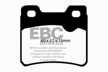 Load image into Gallery viewer, EBC 94-96 Saab 900 2.0 Turbo Yellowstuff Rear Brake Pads Brake Pads - Performance EBC   
