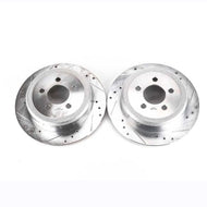 Power Stop 07-11 Dodge Nitro Rear Evolution Drilled & Slotted Rotors - Pair Brake Rotors - Slot & Drilled PowerStop