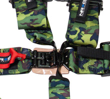 Load image into Gallery viewer, NRG SFI 16.1 5pt 3in. Seat Belt Harness/ Latch Link - Camo Seat Belts &amp; Harnesses NRG
