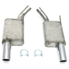Load image into Gallery viewer, JBA 07-10 Ford Mustang GT/GT500 4.6L/5.4L 409SS Dual 3.5in Rear Exit Axle Back Exhaust Axle Back JBA
